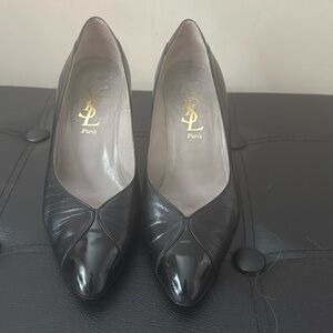 Vintage YSL Black Heels (37)